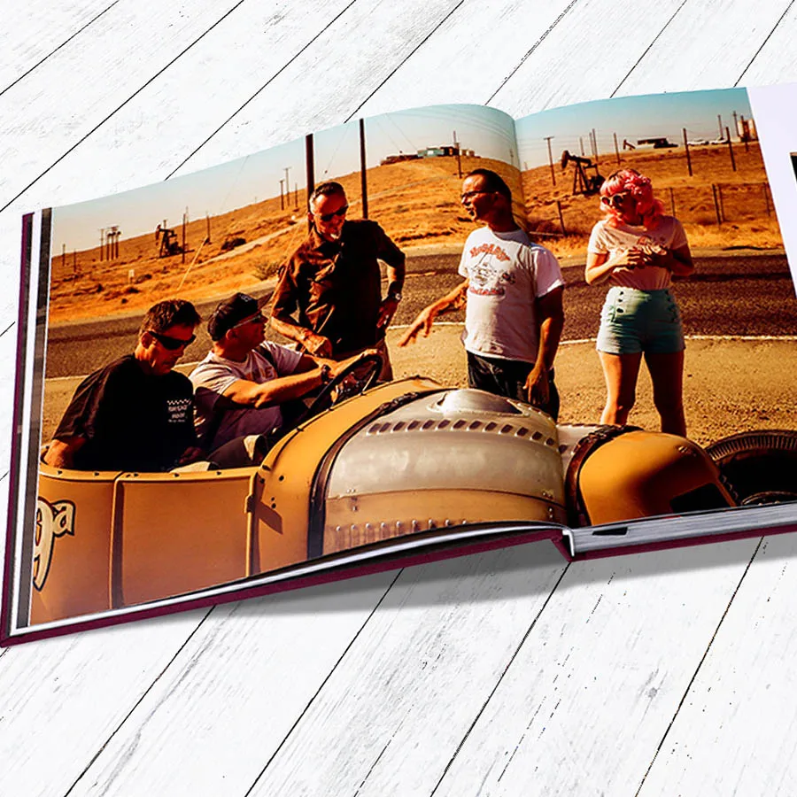 Custom Book Printing Photo Album Hardback Books Full Color Business Family Photo Book