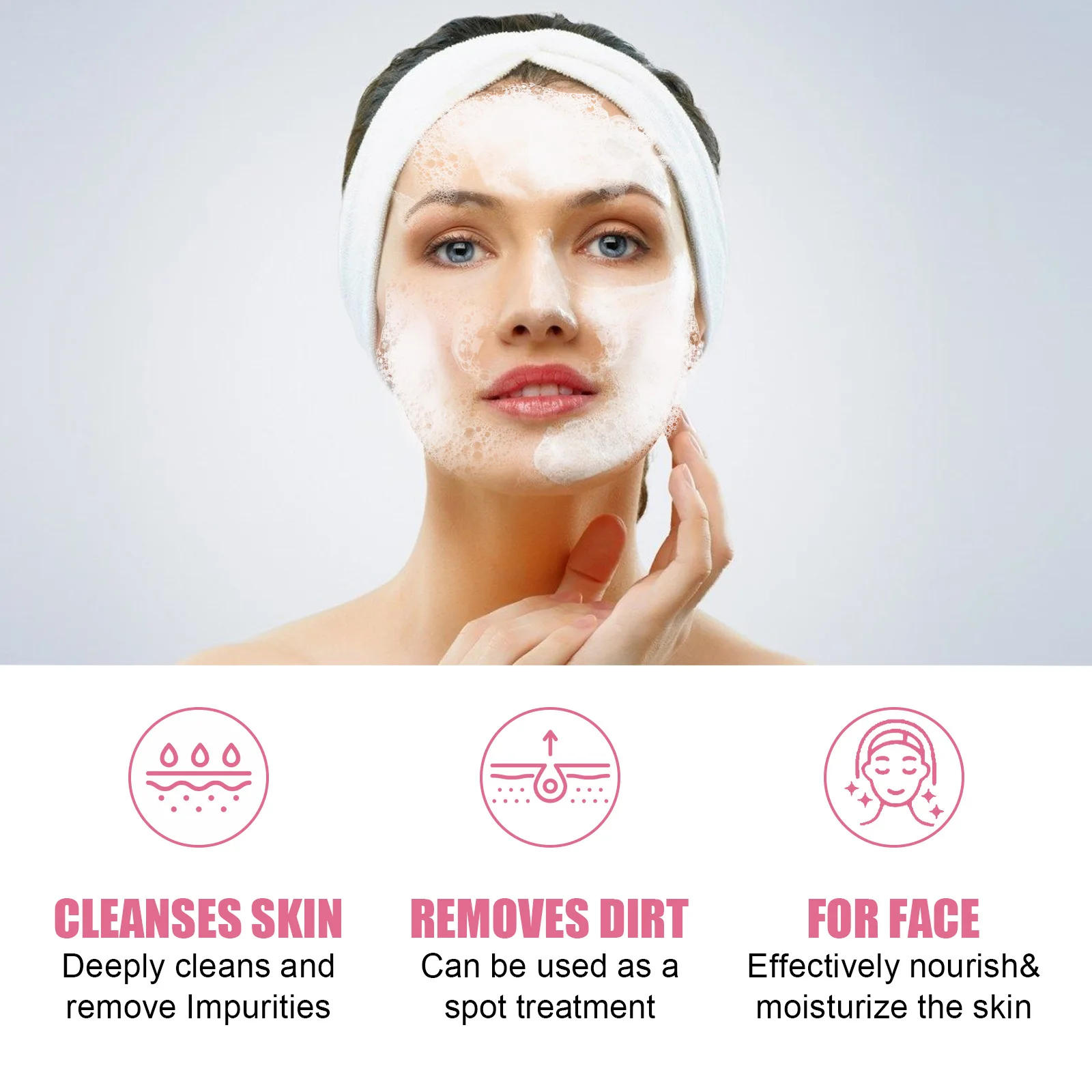 Eelhoe Facial Enzyme Facial Cleansing Powder Facial Gentle Refreshing Fade Spots Acne Tender Cleansing Pores