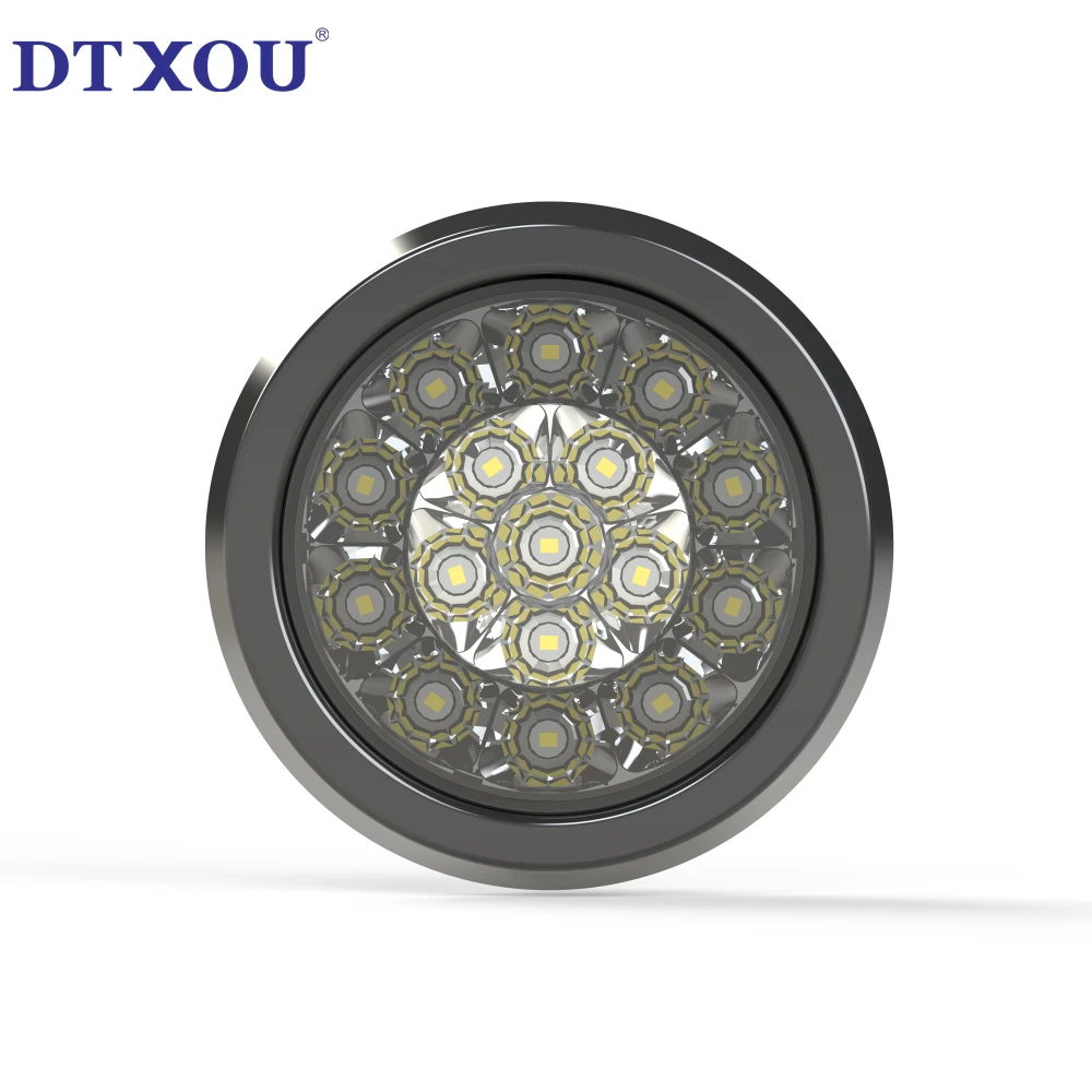 Factory Wholesale Truck LED Tail Light Red + Yellow/Red + White Two Color Combination Tail Light LED truck car