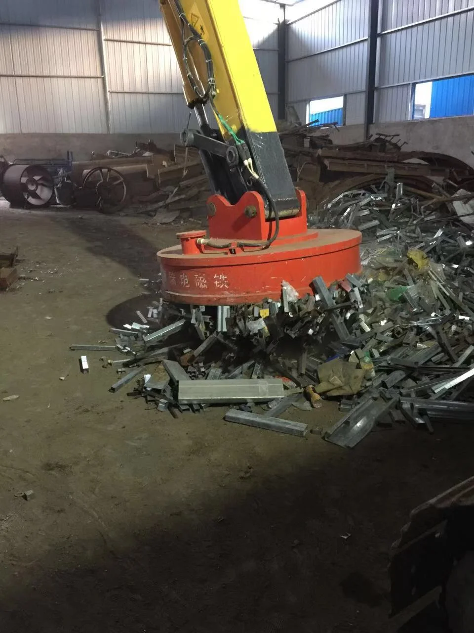 magnet to suit excavator excavator electromagnetic chuck sucker