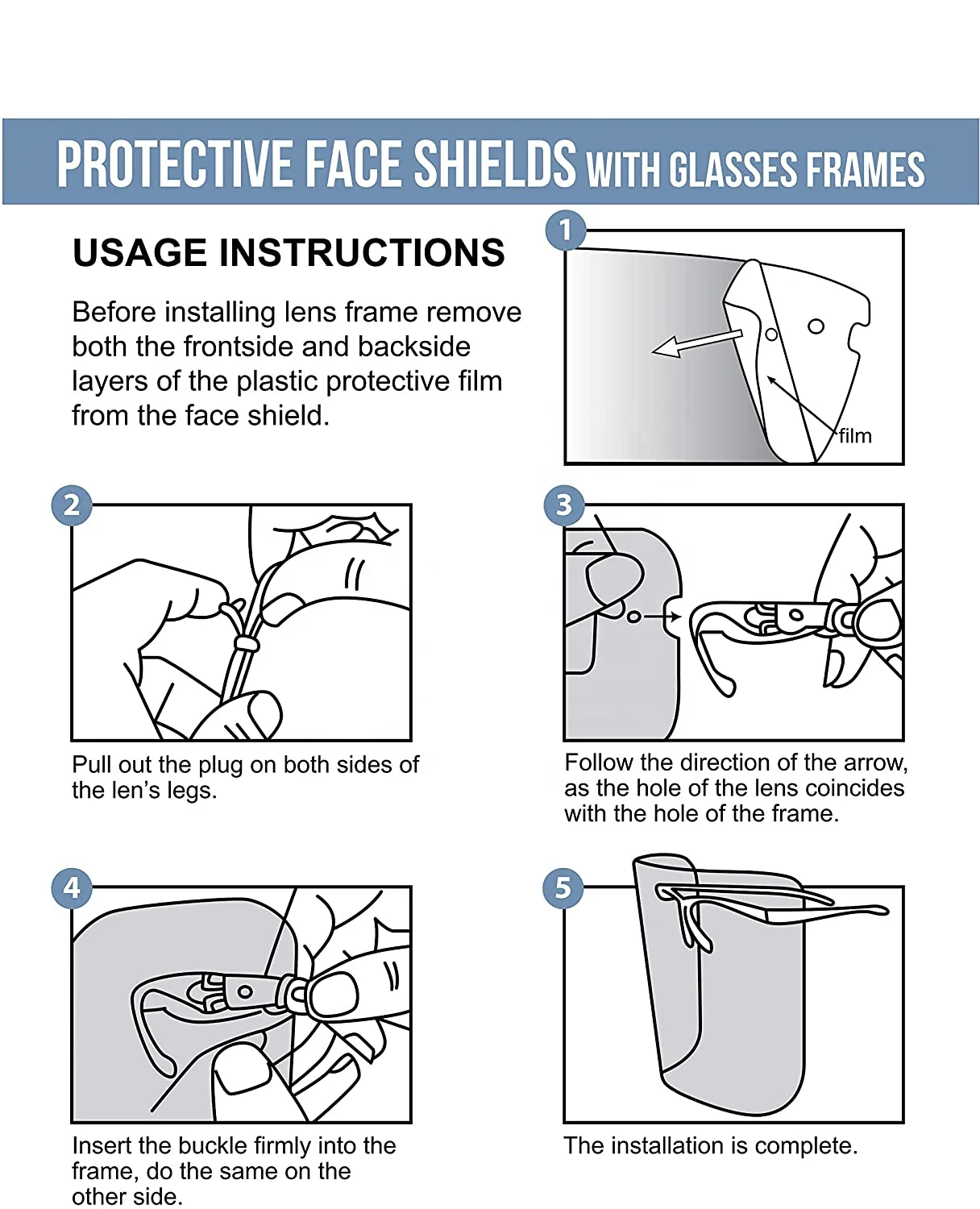 Wholesale Price Fashion Face Shield Full Face Cover Faceshield Protective Face Shield Glasses