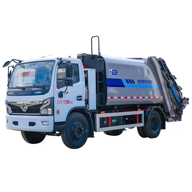 Dongfeng Fureka Новая энергия чистый Электрический компримированный мусоровоз Ningde Time литиевая батарея