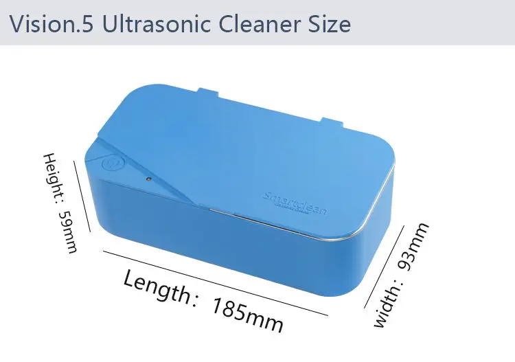 Smartclean portable mini ultrasonic cleaner jewelry for  fashion ultrasonic cleaner Christmas gifts
