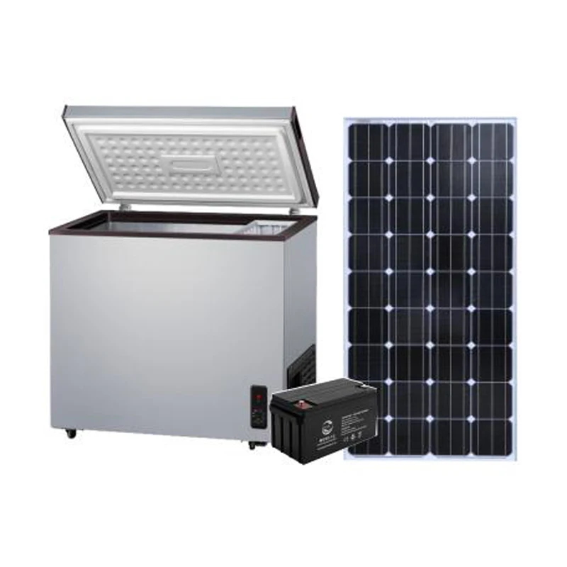 12v 24v dc compressor cooling  deep solar freezer refrigerator BD/BC-150