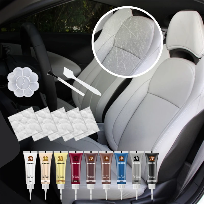 Rayhong leather repair kit sofa chair bag car interior scratches repairing cream belino cuirs repares pour le cuir et le vinyle