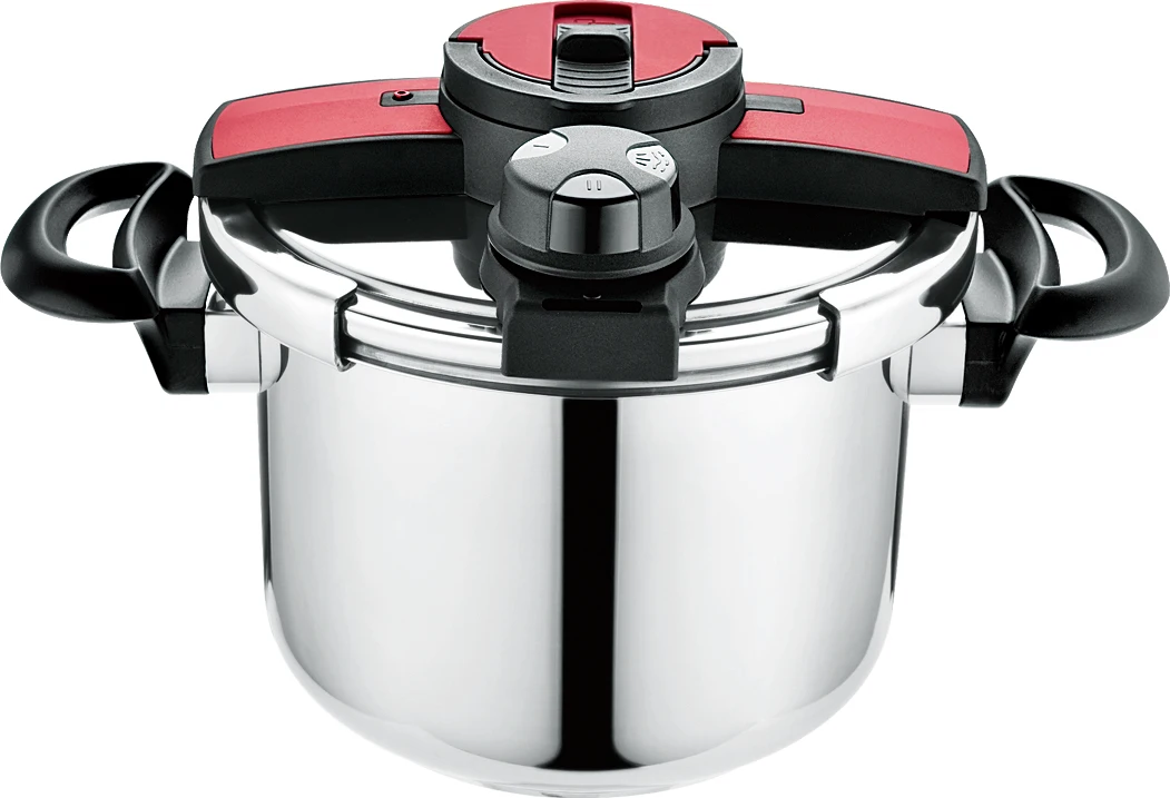 Good quality tefal  pressure cooker stainless steel high pressure cooker silver pressure pots can use gas, induction.