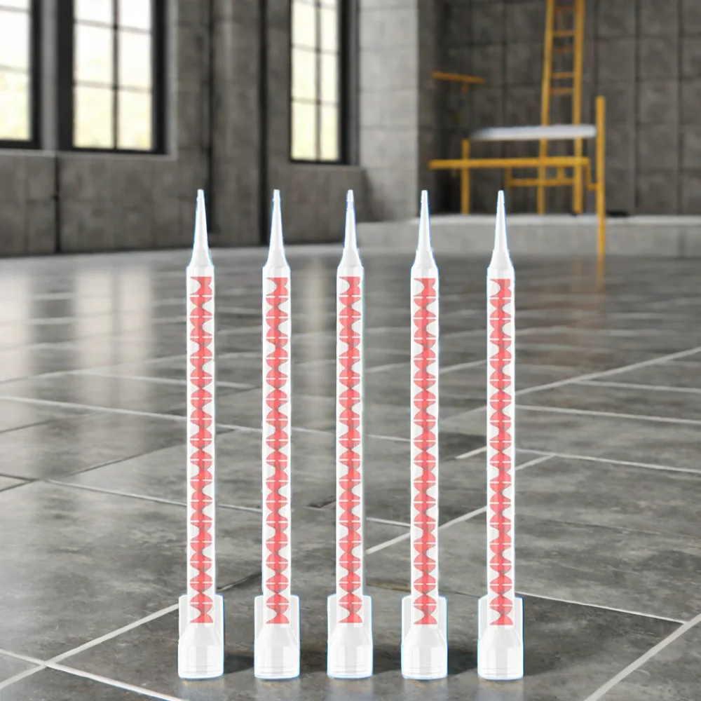 Well-Sold Industrial Grade AB Glue Adhesive Disposable Epoxy Tile Grout Static Mixer Plastic Dispensing Manual Power Wholesale