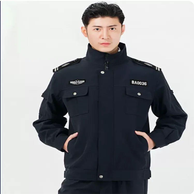 Custom Made Security Apparel Polyester Cotton Security Uniforms For Sale