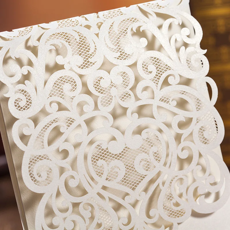 2020 wholesale Luxurious /Unique Wedding Invitation card CW2036