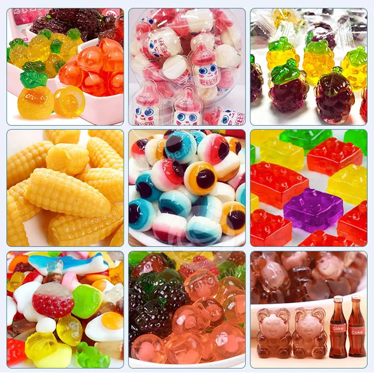 ORME Confectionery Sour Candy Forming Automatic Coconut Bonbon Manufacturing Jelly Gummy Make Machine Price