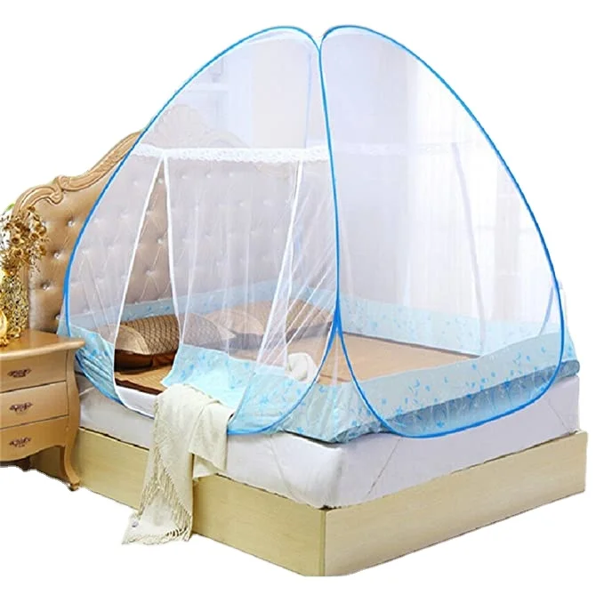 Полиэфирная Выдвижная складная москитная сетка из нержавеющей стали, Монгольская сетка с дверью