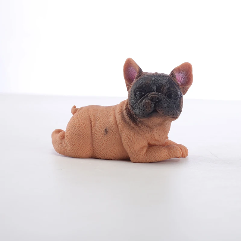 Mini Goat Sheep Dog Chick Farm Figurines Miniature Animals Toddlers TPR Toys