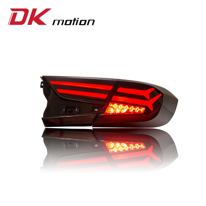 Auto Parts Car LED Tail Lights Smoke Tail Lamp For Honda Accord 2018 - 2020