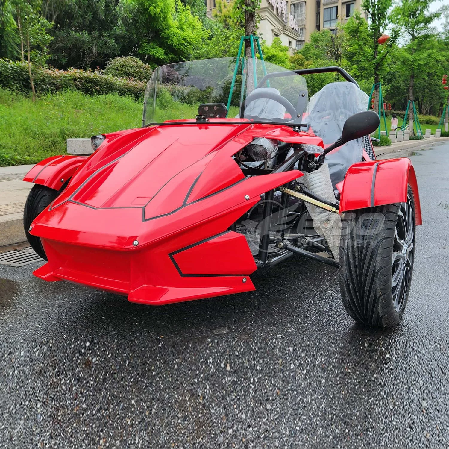 Вездеходные транспортные средства 350cc китайский задний трехколесный велосипед Кабриолет суперкар ztr trike roadster 250cc