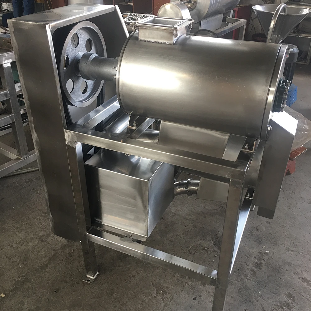 Automatic juice making extractor machine single stage mango pulper machine