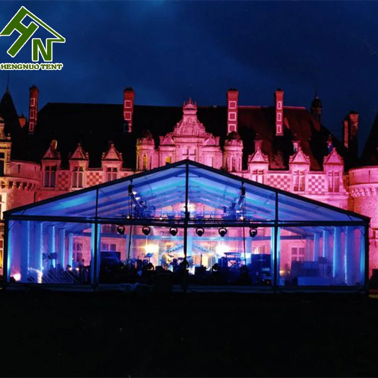 Aluminum Rooftop Cover Event Wedding Party Tents With Wooden Flooring