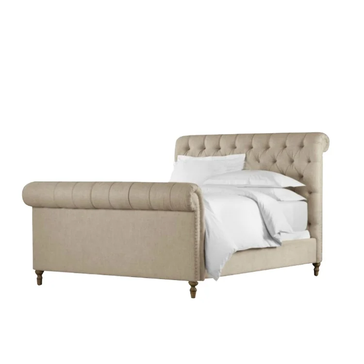 Proper Price Good Quality Wood Double Bed Designs,Modern Bed,Soft Pack Bed