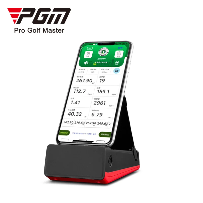PGM MNQ11 portable launch monitor golf mini golf launch monitor