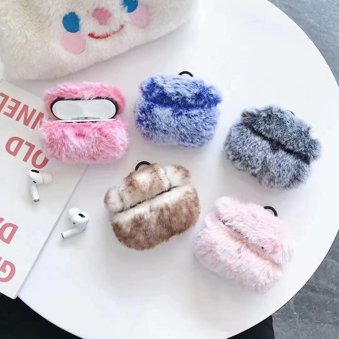Drop shipping Furry Earphone protective sleeve  For airpod 2/pro airpod 3 case cover airpods 3 case