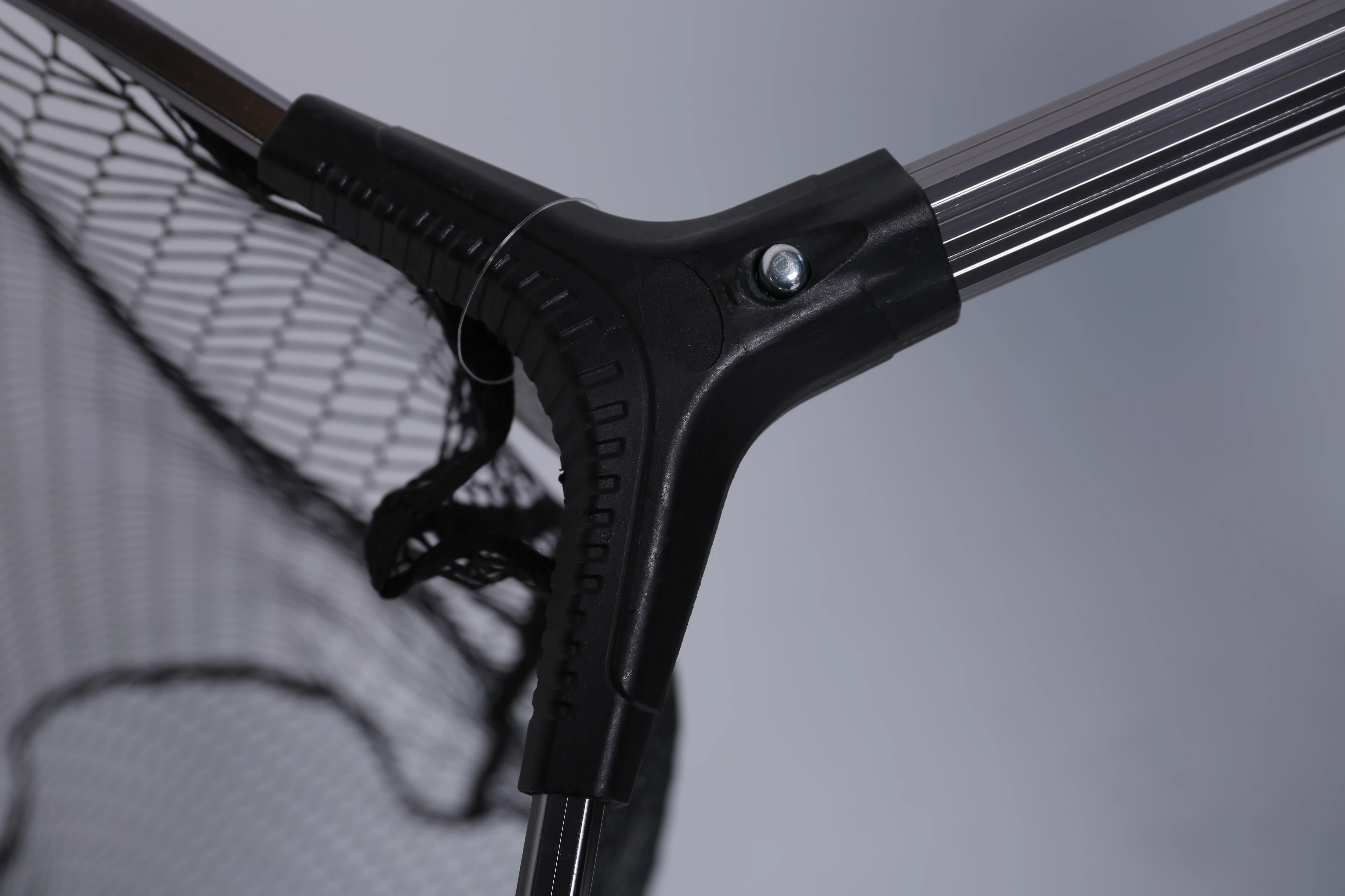 Hot Sale Directly Factory Mesh Fishing Carp Landing Long Net Rubber Net Bag