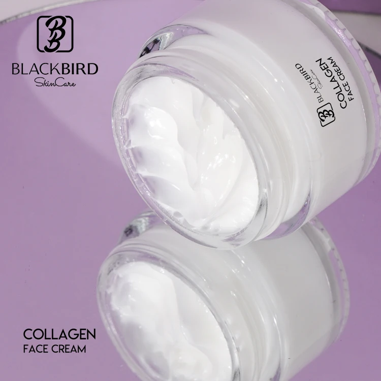 Увлажняющий отбеливающий антивозрастной коллагеновый крем для лица от частного бренда