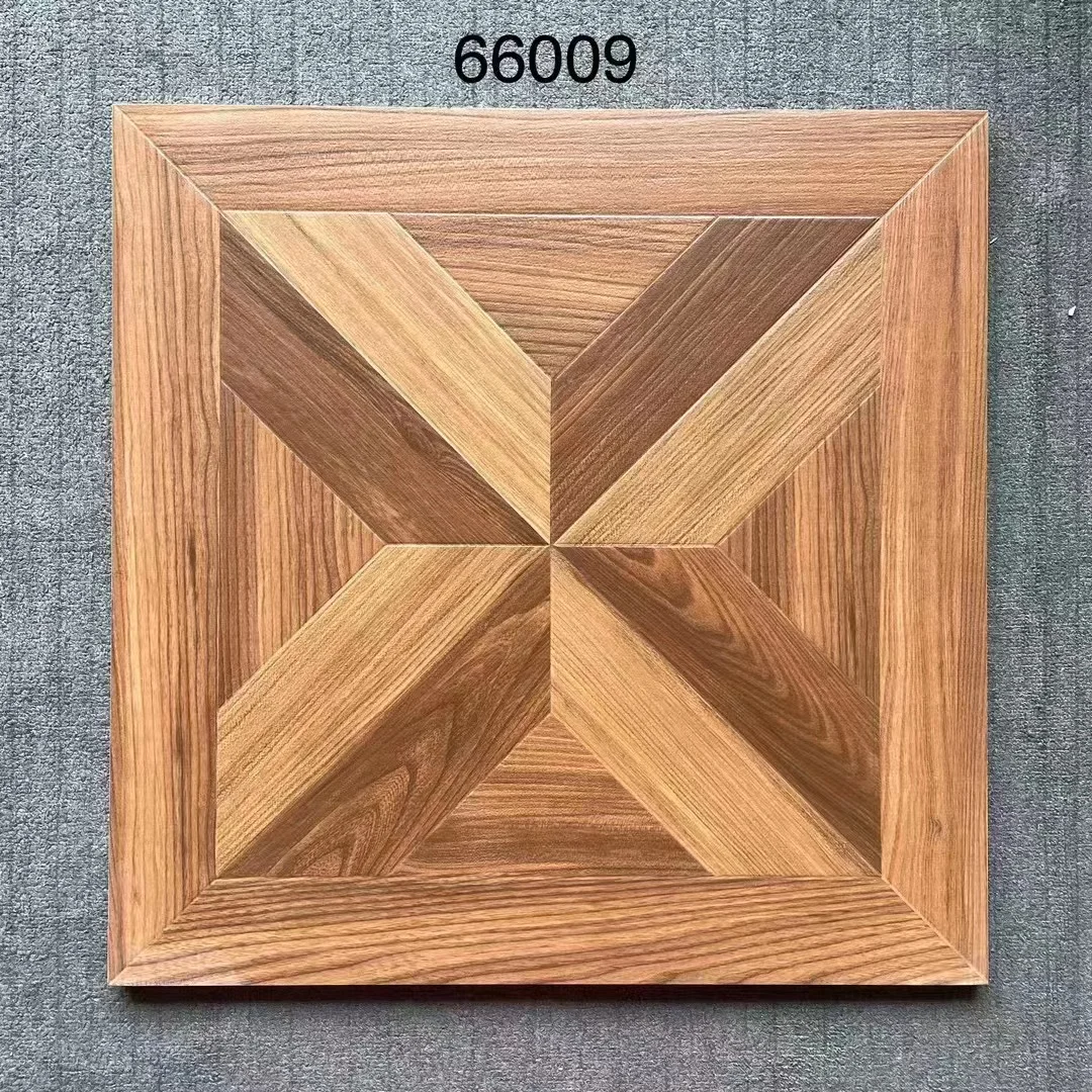 Высококачественная напольная плитка из матового дерева 600x600 мм