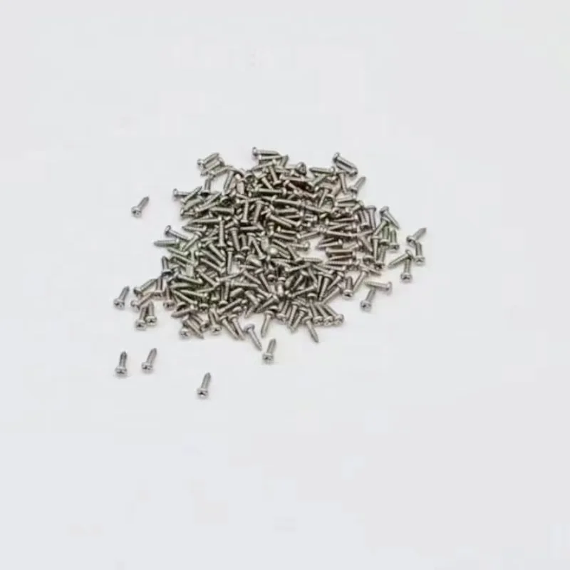 Hxj Micro Precision Screws M1.4 M2 M3 M4 M5 M6 Stainless Steel Zinc Plated High Precision Small Screws