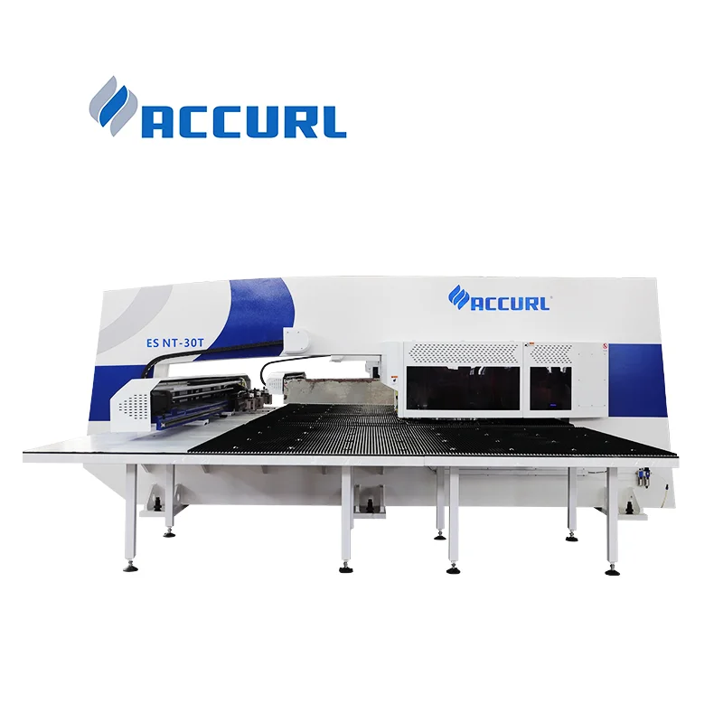 ACCURL Sheet Metal Punching Machine CE Certification CNC Sheet Metal Punching Machine Hole Perforating Machine For Sale