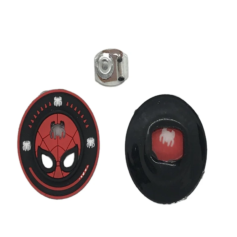 Wholesale clothing accessories 3D soft plastic labels can be used as badges for T-shirts pants and hats