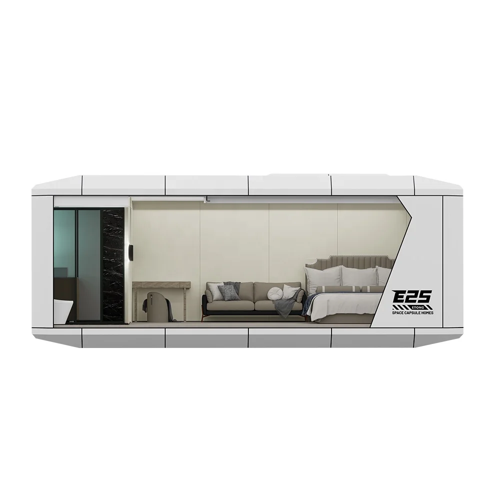 Luxury Container Home/25 square meter capsule homes models/Modern Luxury Container house T25