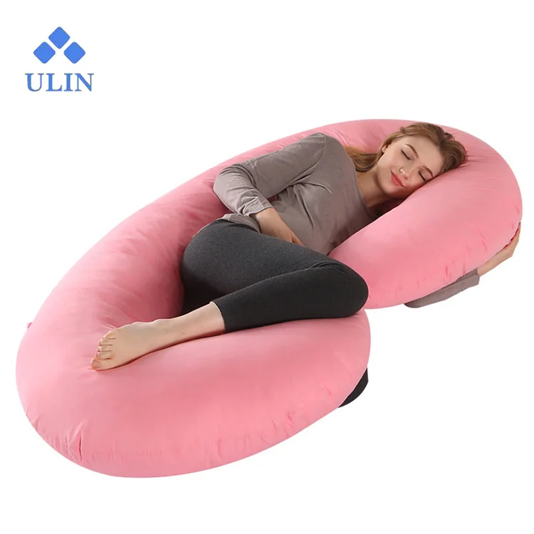 
Pregnancy Pillow Cotton Pregnancy Body U Shaped Maternity Pillow 