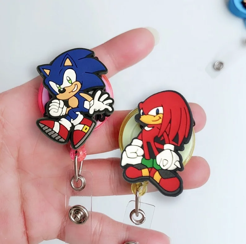 Bad Bunny Amazon popular Hot selling cartoon easy pull button badge retractable easy pull button