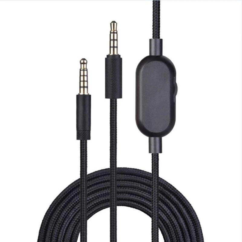 Audio Cable for G433 G233 G Pro X Gaming Headset Aux Cord with Volume Control &Mic Mute