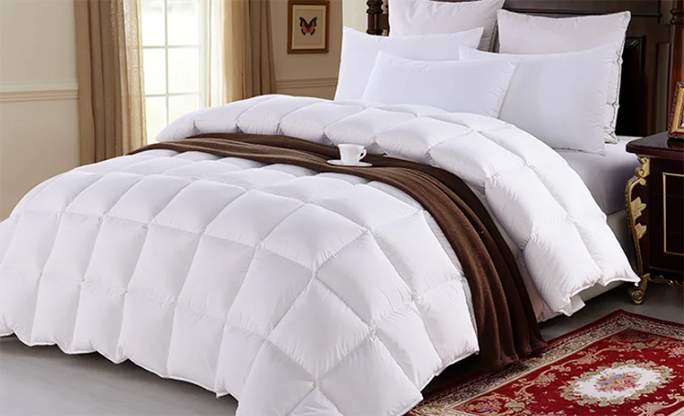 The Best Selling and High Quality Five Star Hotel Comfortable White Down Quilt