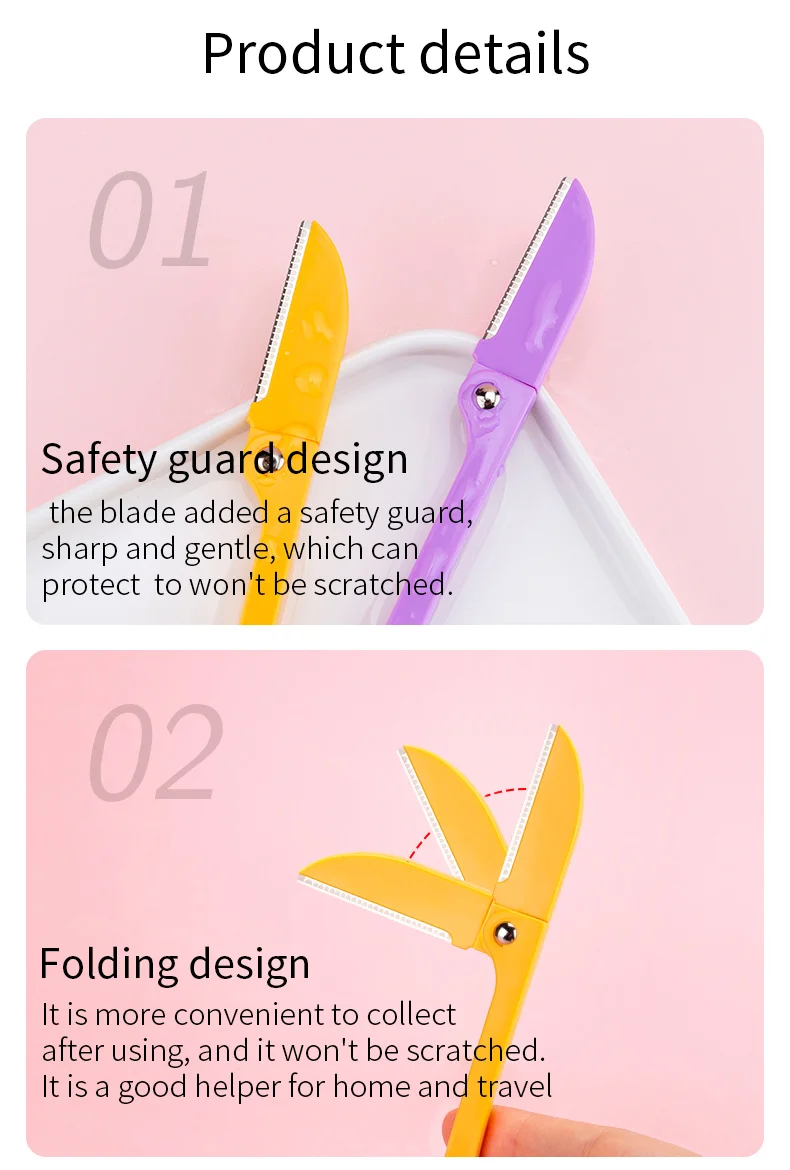 Exfoliating Dermaplaning Tool Facial Hair Make Up Hot-Selling Face Trimmer For Women