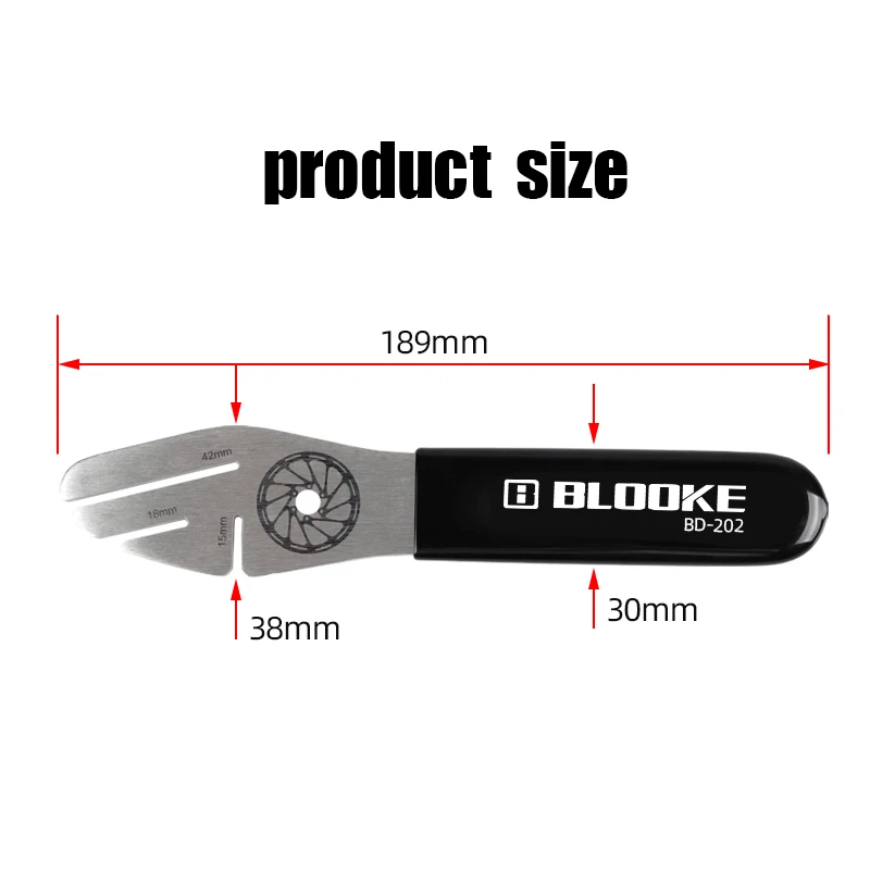 BLOOKE Bicycle Brake Disc Accessories Auxiliary Tool Bike Brake Disc Rotor Calibration Tool