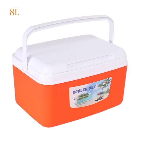 Factory Wholesale Outdoor Picnic Cooler Box Portable Beer Thermal Insulation Fishing Camping Plastic Cooler Box
