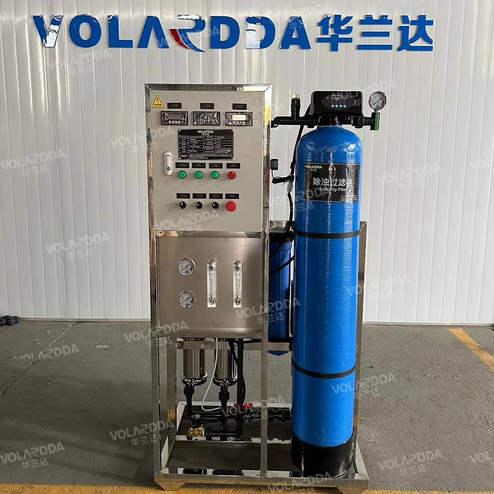 Volardda 500 Lph Stainless Steel Osmose Inverse Household Water Filter Equipment Home Drinking Water Purification System