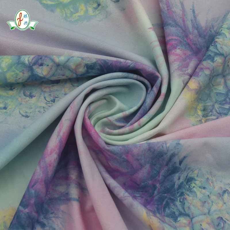 Sustainable Swimwear Fabric  16 Spandex 84 Nylon uv protection Swimwear Fabric