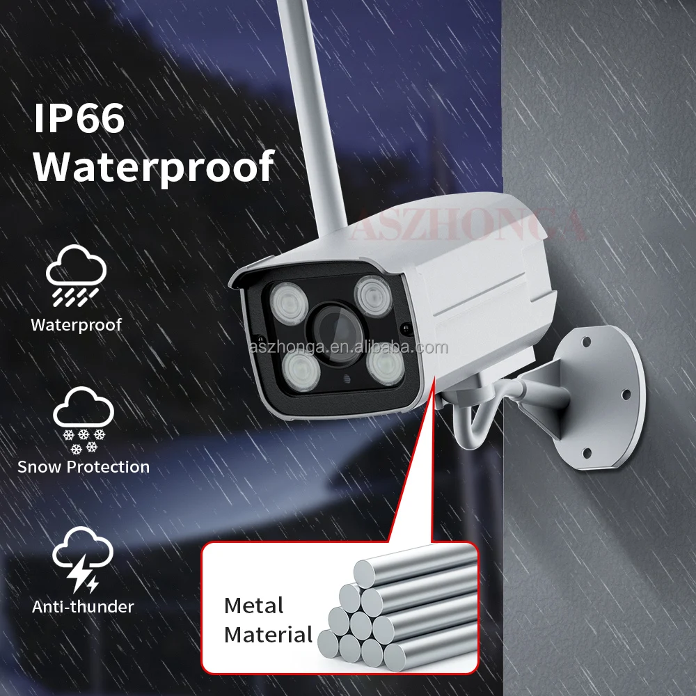 Tuya Smart Home 2CH 4CH Wireless 1080P 3MP 5MP NVR Kit Security CCTV WIFI Camera System  Outdoor Waterproof Security System