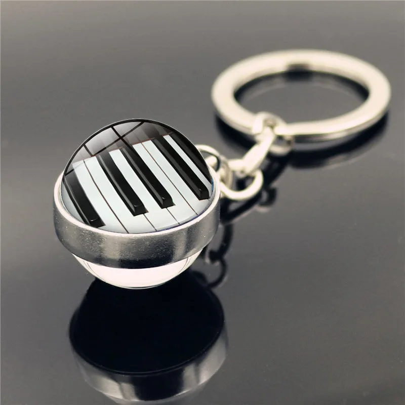 Honor Of Crystal Cheap Custom K9 Crystal Key Chain Keyring Piano Violin Flute Clarinet Crystal Key Chain