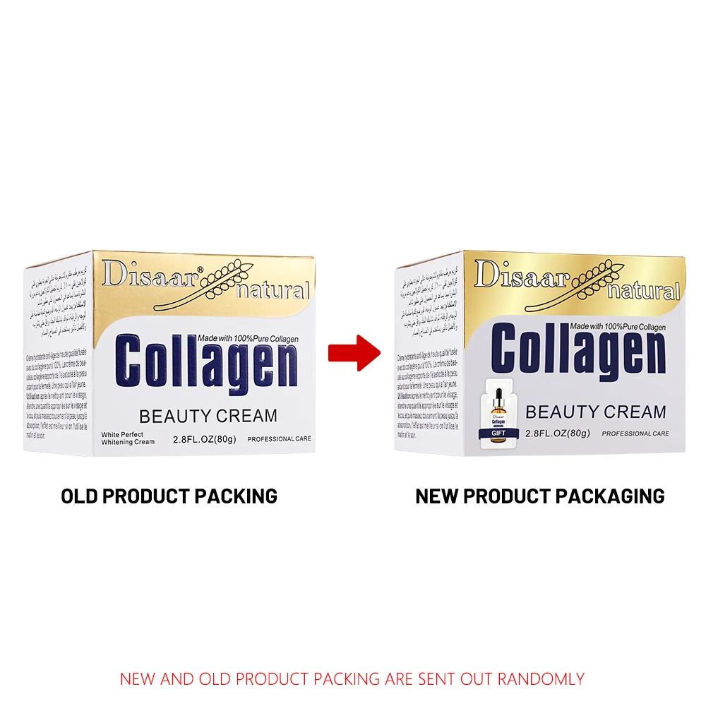 Disaar Natural Collagen Face Cream Anti Aging Wrinkle Cream Skin Whitening Moisturizing Facial Care Cream Beauty Products