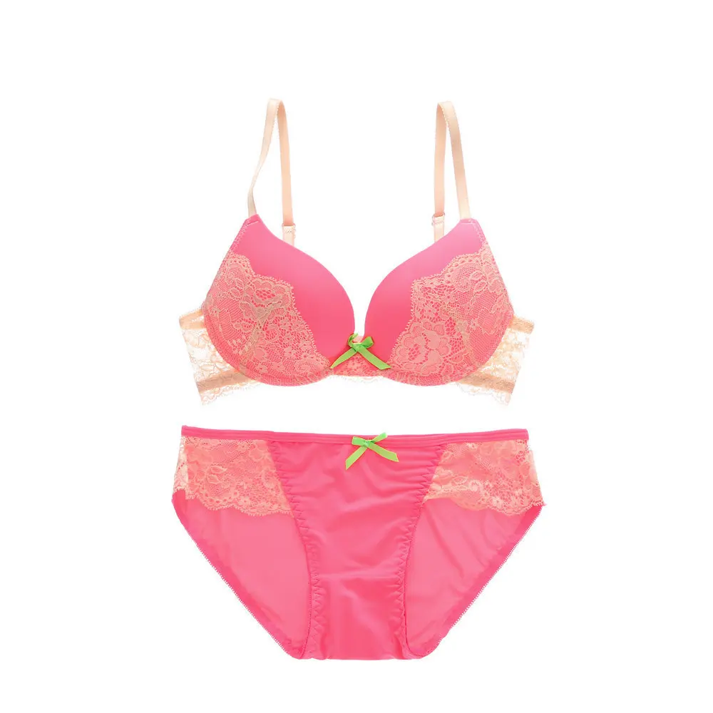 Foreign trade cross-border hot models bra European and American lace lace European and American large size bra underwear set