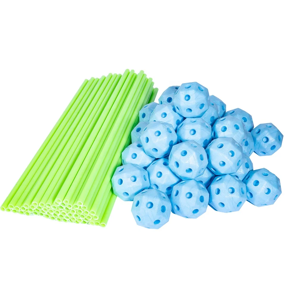 stock factory customization glow in the dark sticks and balls crazy fort construction fort building kit