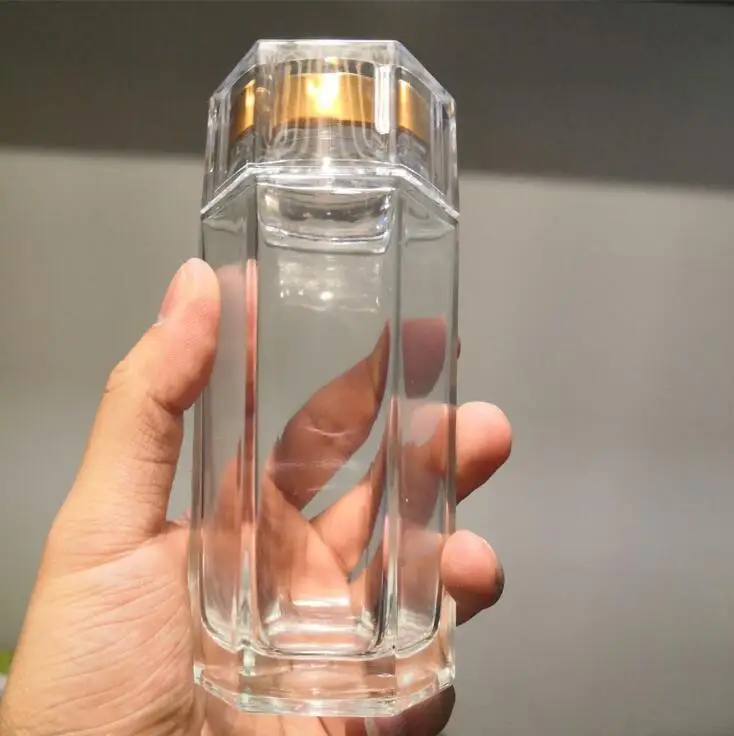 Hexagonl Transparent House Storage Empty Nut Suger Canned Glass Jam jar Honey Jar