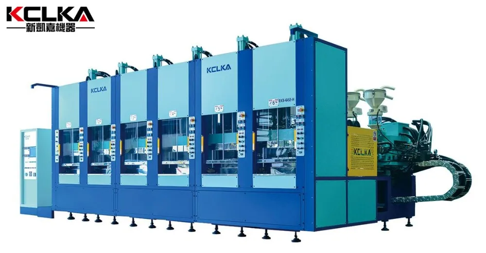 Полностю автоматисеская пена эва литьевая машина с серводвигателем . EK33-6E2