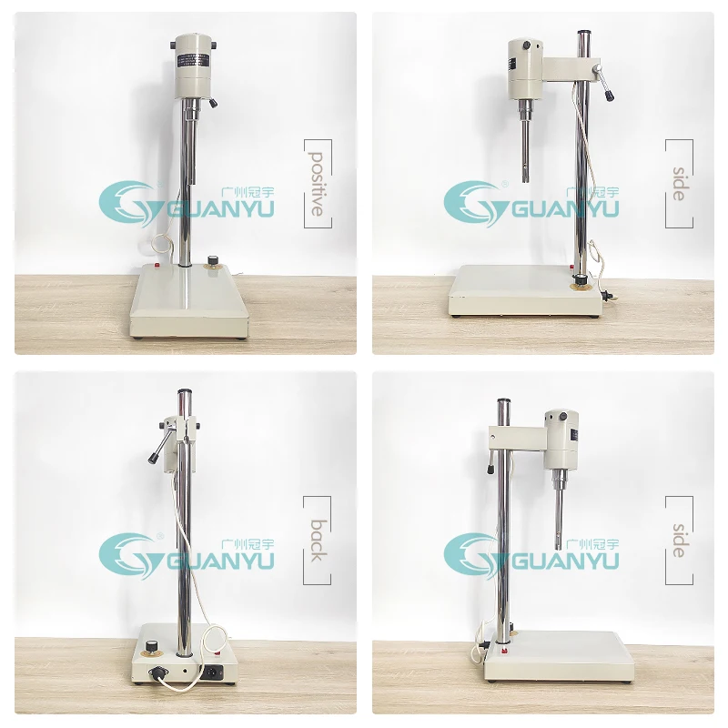 
Guanyu 40L High Shear Lab Emulsifying Homogenizer Laboratory Cosmetic Cream Mixer Rotor Stator 