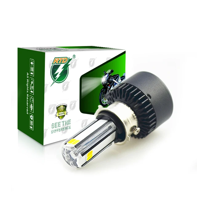 Комплект светодиодных фар RTD H4 RGB, M02X 35 Вт DRL Mobile APP Bluetooth управление, светодиодная фара для мотоцикла