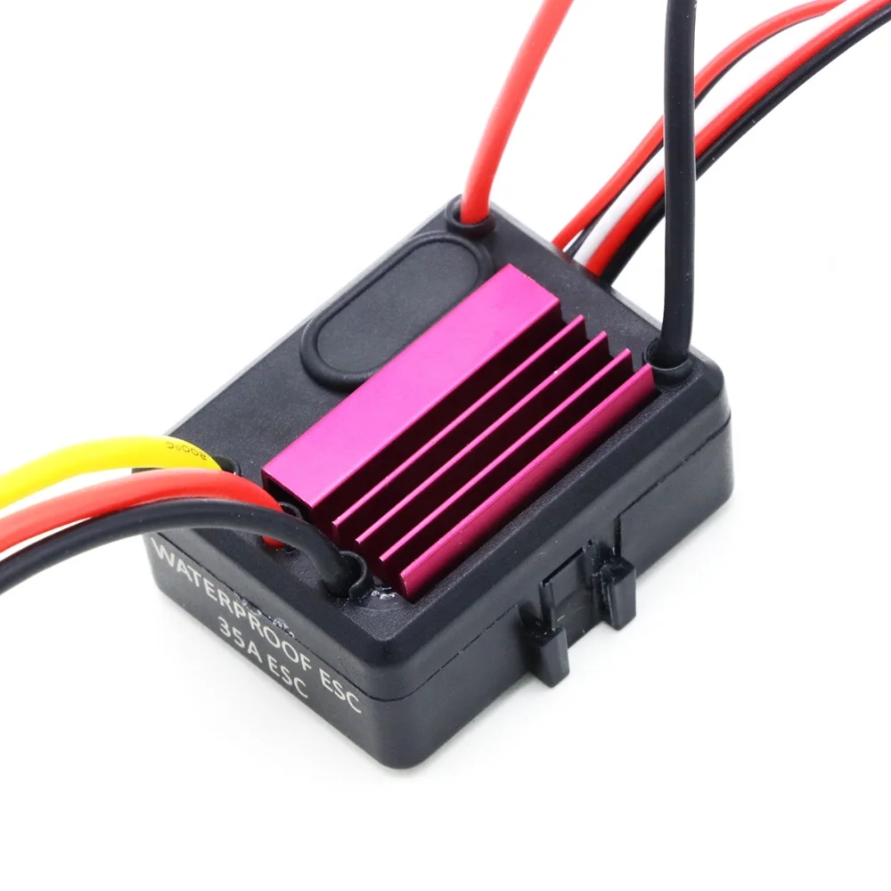 RC ESC KK 35A бесщеточный двигатель водонепроницаемый 2-3S Lipo программируемый для 1/14 1/16 автомобиля