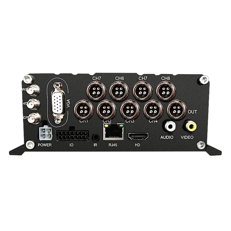 8 Channel Automobile Black Box ST9808 MDVR with 4G GPS WIFI Support for Custom HDD Mobile Dvr for Bus Taxi Truck